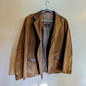 Vintage Cortefiel Corduroy Blazer Mens Size 42